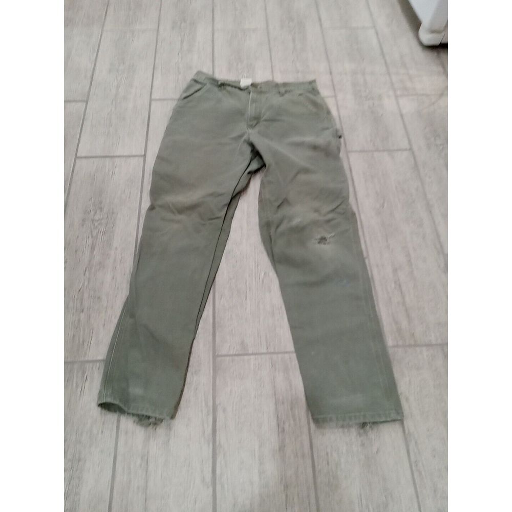 Carhartt RN# 14806 Durango Original Cargo Utility Carpenter Pants 34x34 Y2k